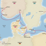 Map of Scandinavia Cruise Itinerary